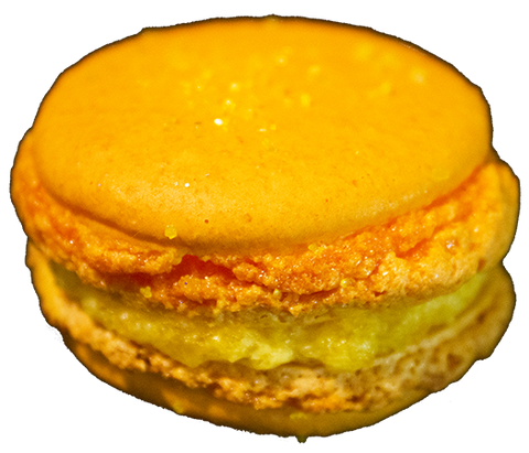 Apricot French Macarons