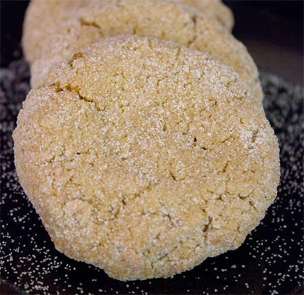 Gluten-Free Vegan Cracked Ginger Cookies