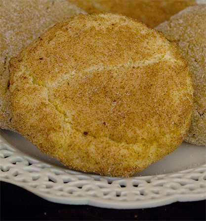 Gluten-Free Vegan Snickerdoodle Cookies