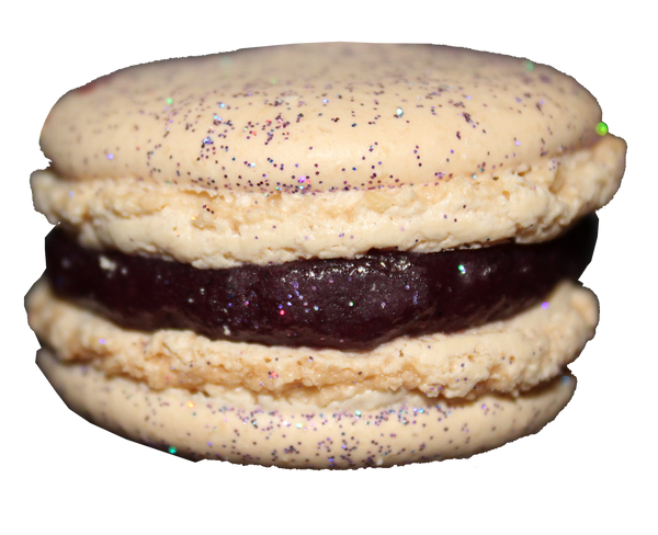 Sweet Hibiscus Vanilla French Macarons