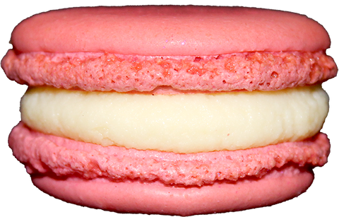 Strawberry Champagne French Macarons